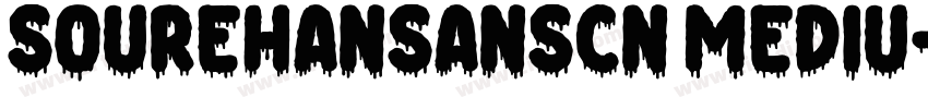 sourehansanscn mediu字体转换
